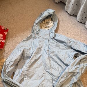 The North Face Sky Blue Raincoat